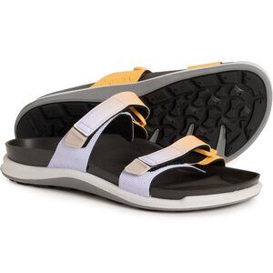 NEW Birkenstock SAHARA OMBRE Purple Fog Apricot 39 R Womens 8 Sandals Waterproof